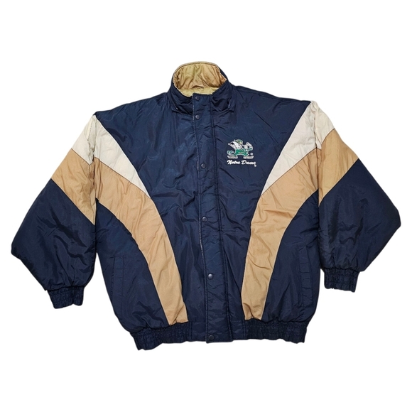 Vintage 90's Chalk Line Notre Dame Fighting Irish Jacket - Picture 3 of 10